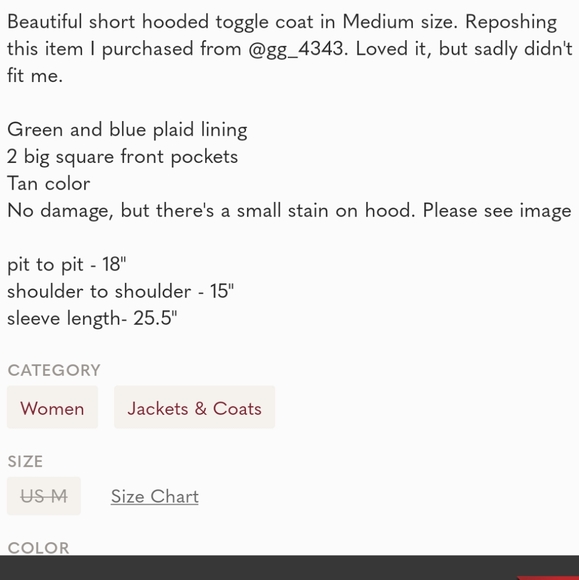 Zara Toggle Coat - Picture 10 of 10